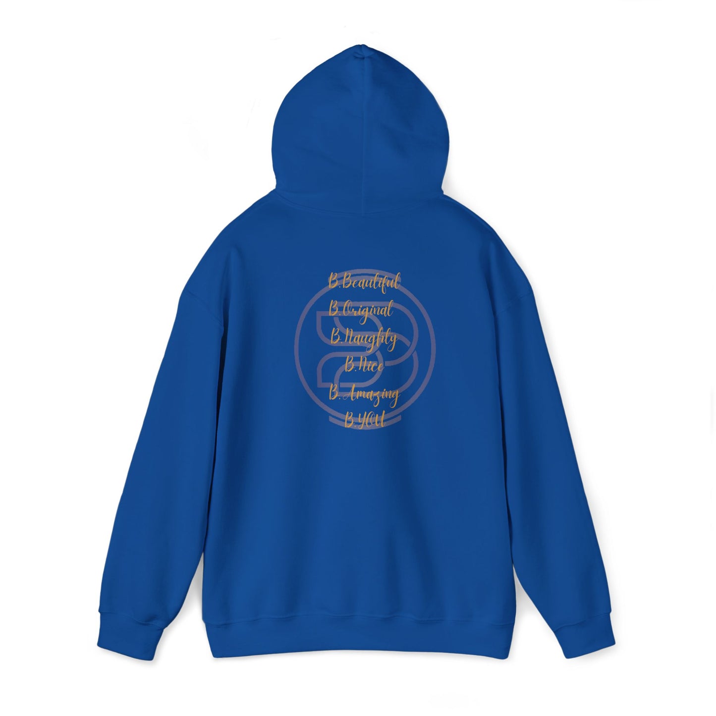 Affirmation Hoodie - Unisex Sweatshirt with Gold Lettering