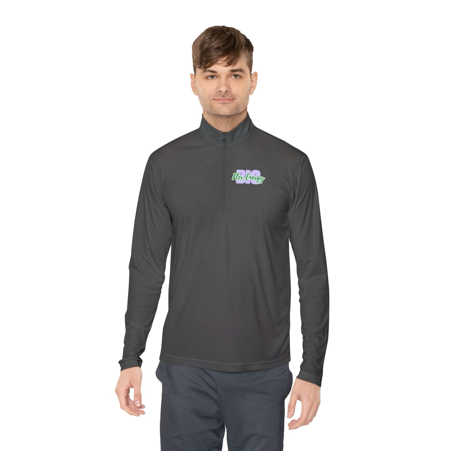 Big Flex Energy -Zip Pullover