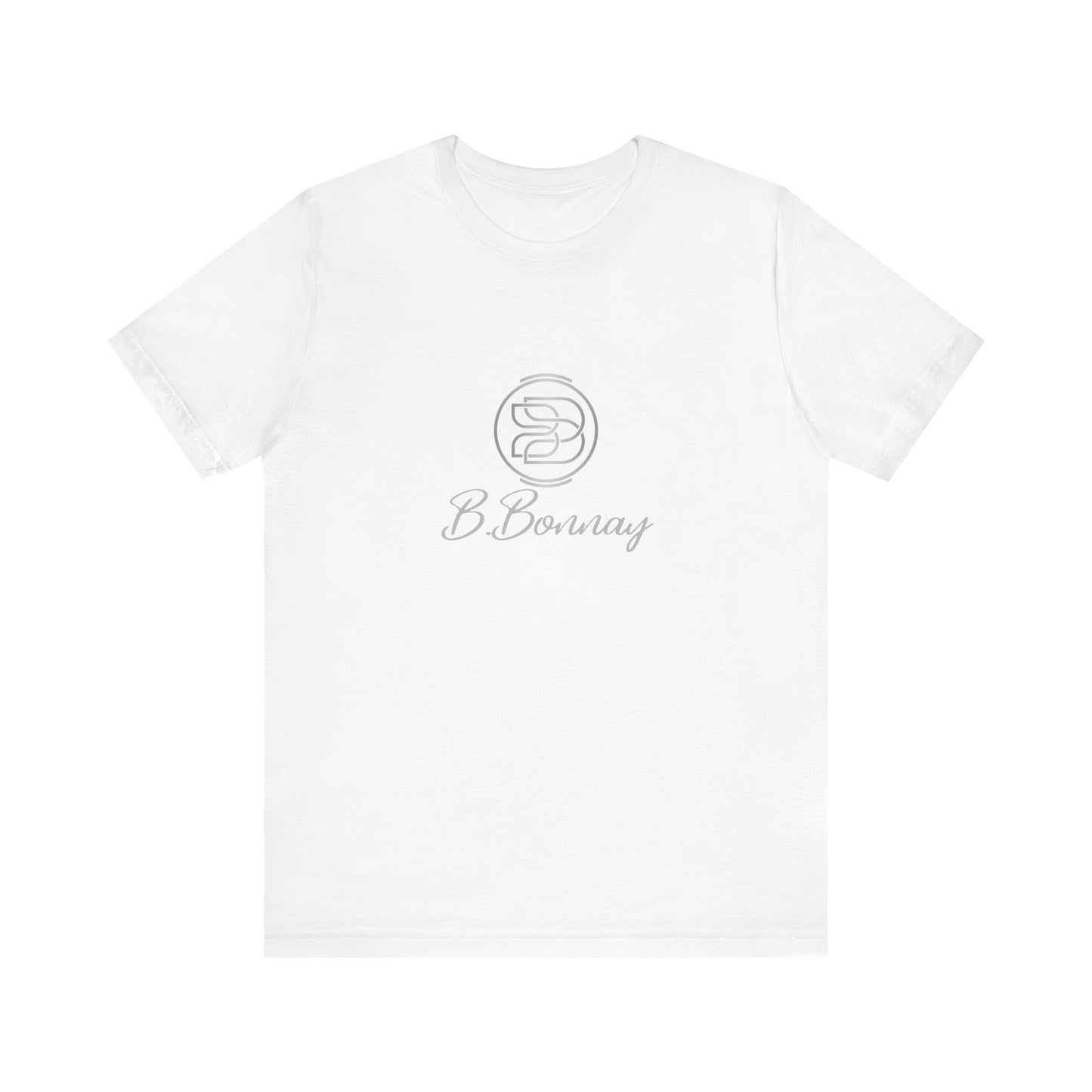 The Elegant Tee - Silver Letters