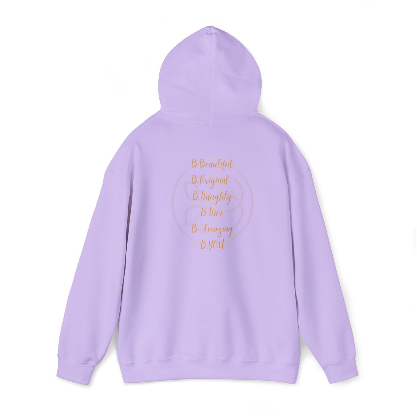 Affirmation Hoodie - Unisex Sweatshirt with Gold Lettering