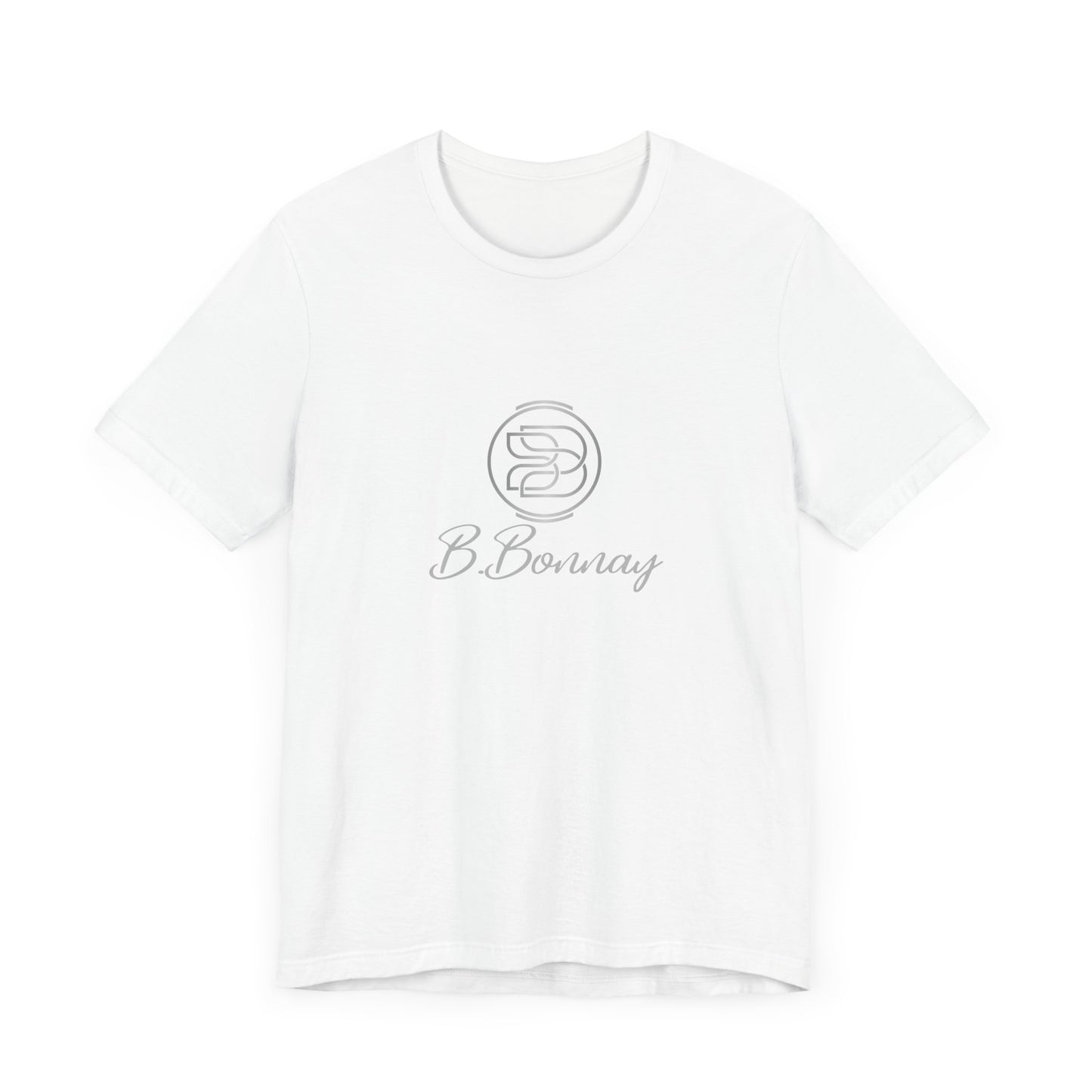 The Elegant Tee - Silver Letters