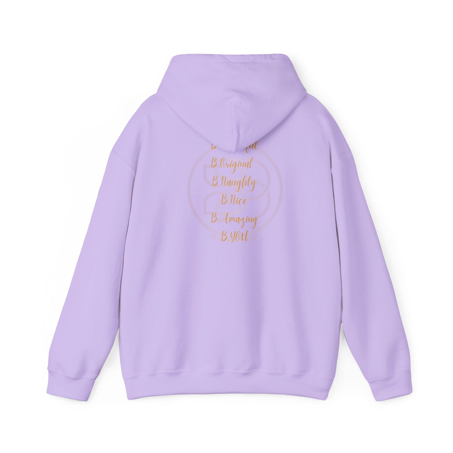 Affirmation Hoodie - Unisex Sweatshirt with Gold Lettering