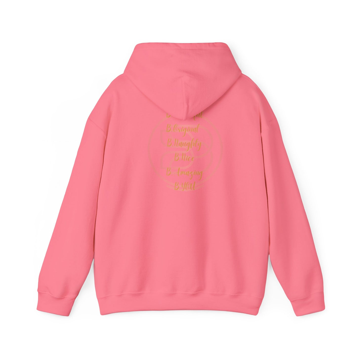 Affirmation Hoodie - Unisex Sweatshirt with Gold Lettering