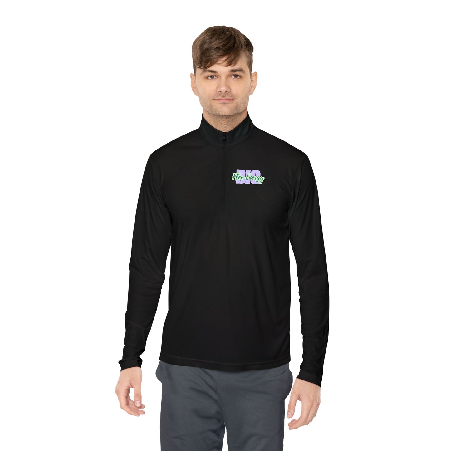 Big Flex Energy -Zip Pullover