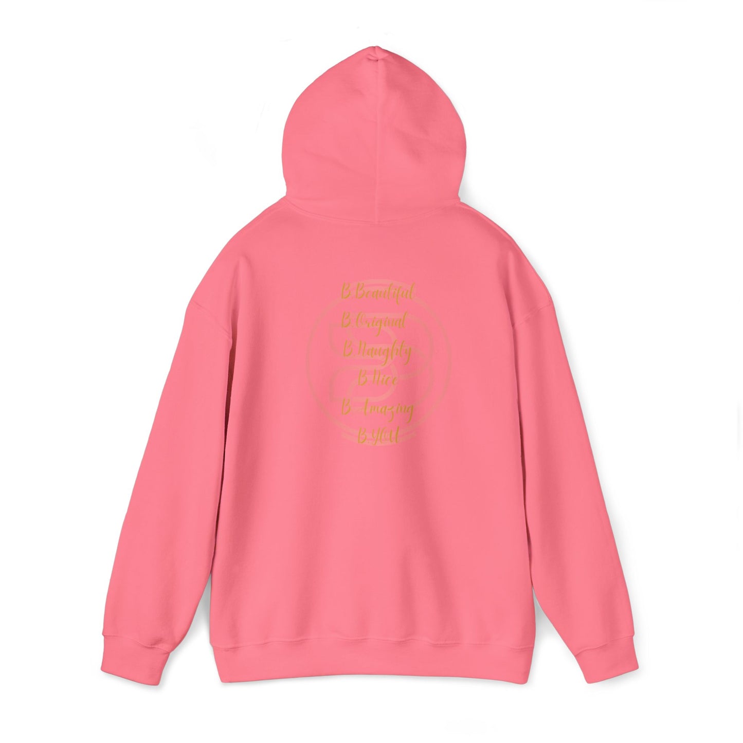 Affirmation Hoodie - Unisex Sweatshirt with Gold Lettering